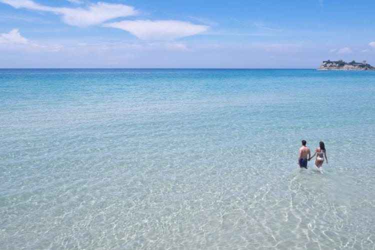 Ocean from the beach